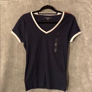 Tommy Hilfiger v neck women’s tee